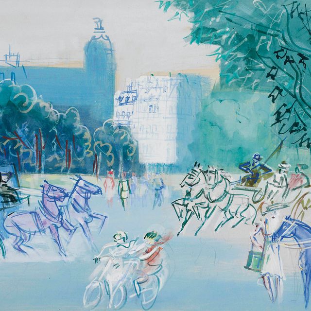 Jean Dufy — Набережная пре-дю-Буа-де-Булонь