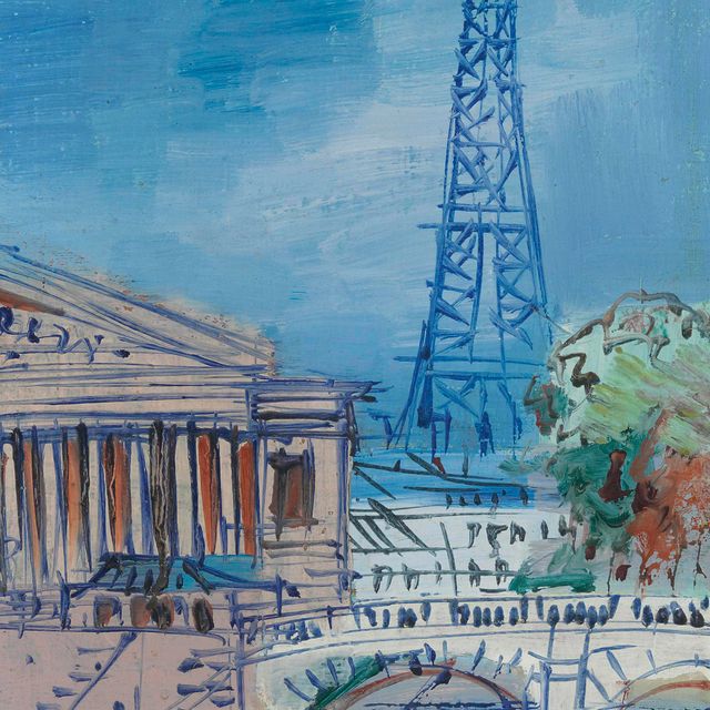 Jean Dufy — Вю де Пари, Эйфелева башня