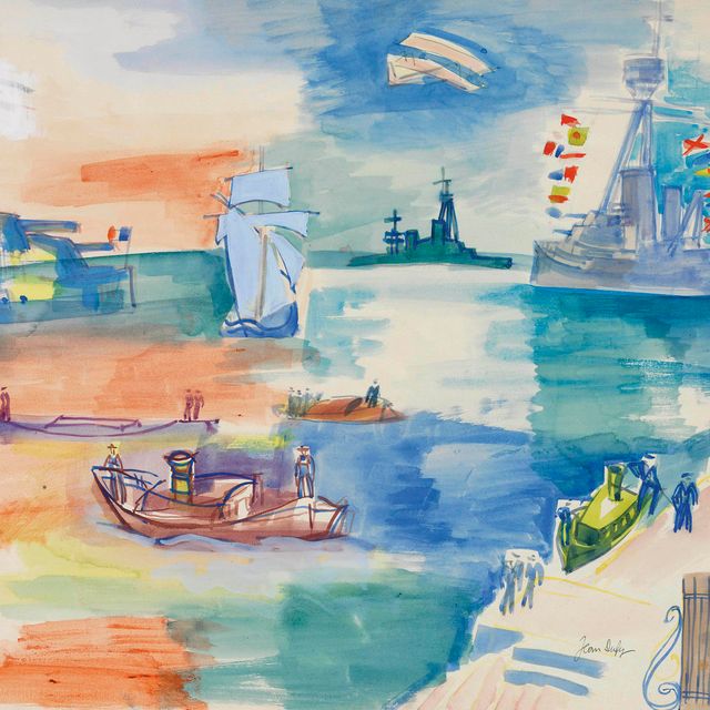 Jean Dufy — Морской
