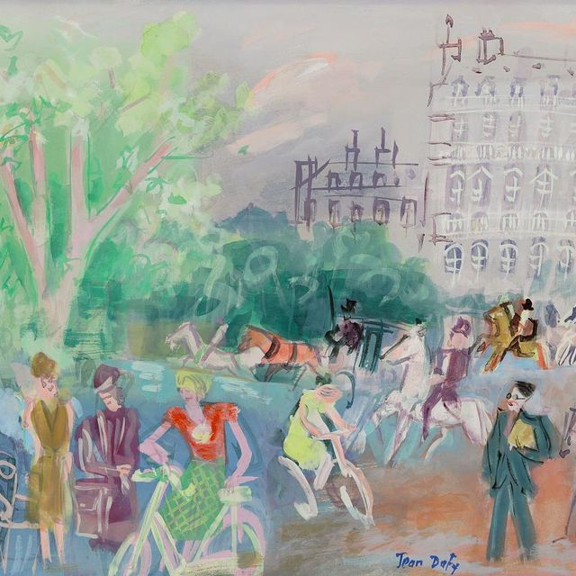 Jean Dufy — Булонский лес