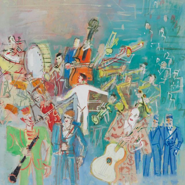 Jean Dufy — Клоуны-музыканты