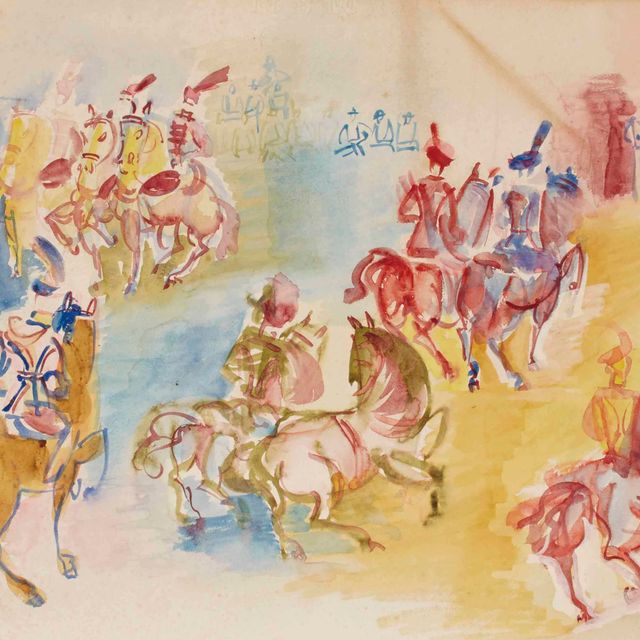 Jean Dufy — В цирке Медрано