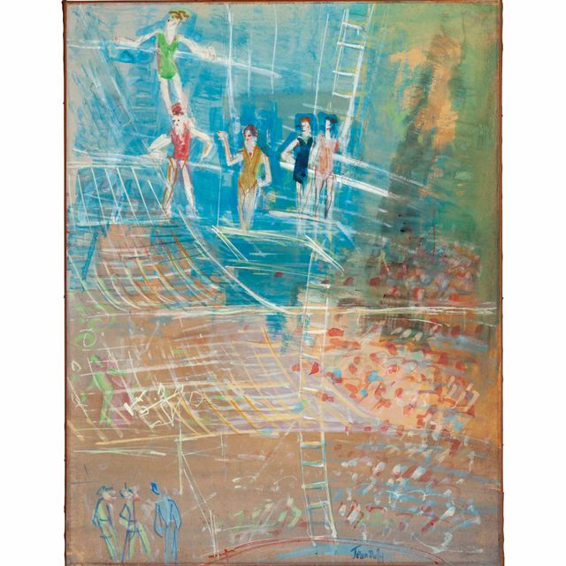 Jean Dufy — Акробаты цирка