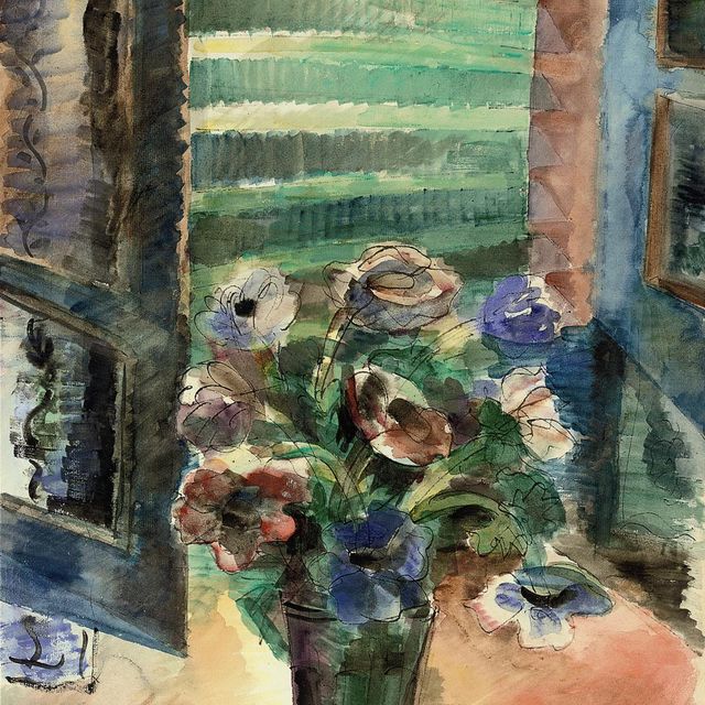Jean Dufy — Букет анемонов