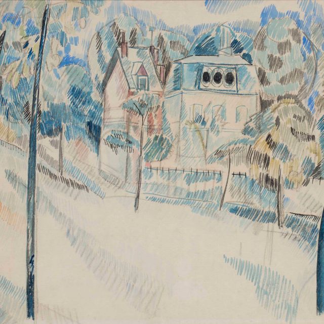 Jean Dufy — Отель Le Manoir