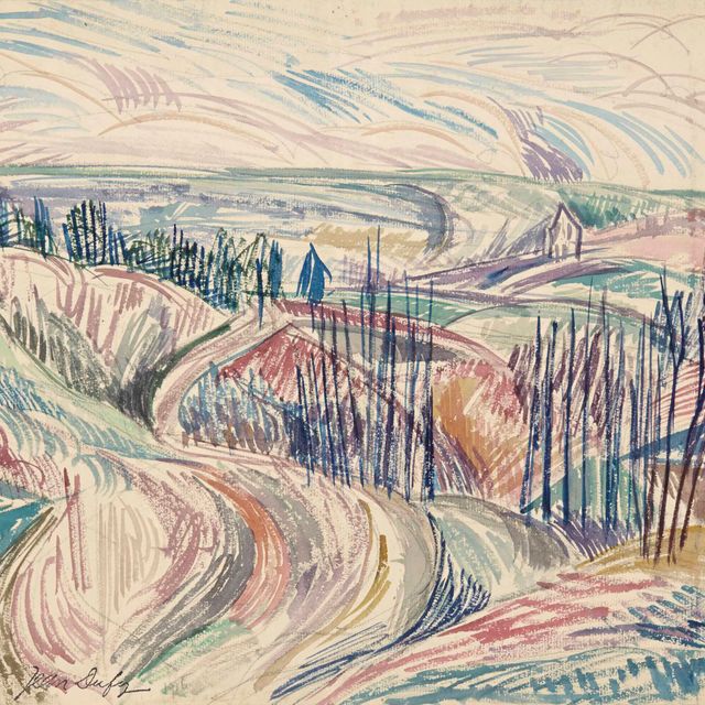 Jean Dufy — Вю де Кампань