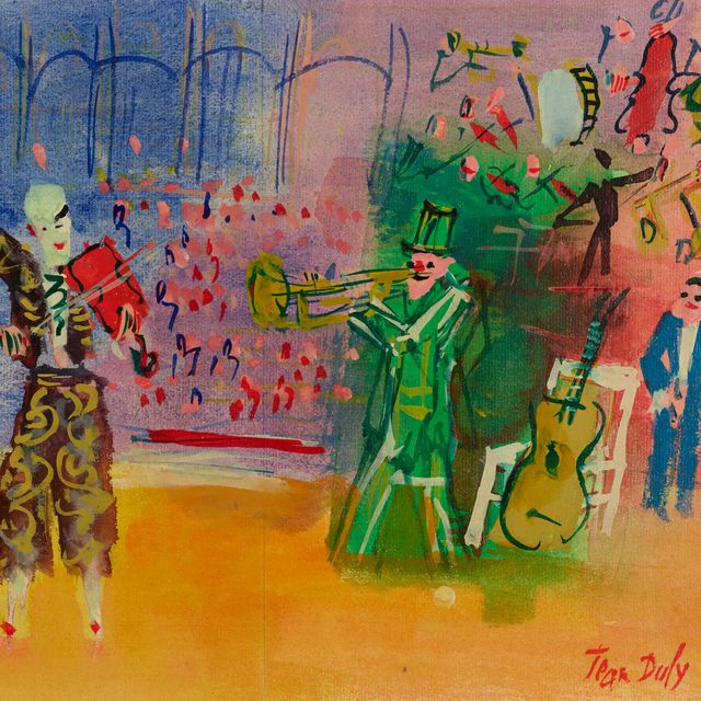 Jean Dufy — Клоуны-музыканты
