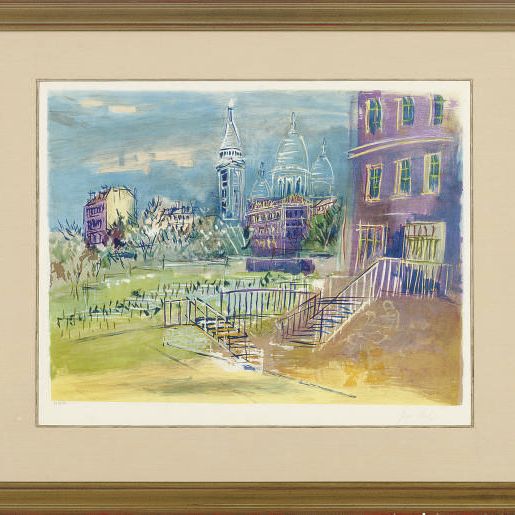 Jean Dufy — Монмартр