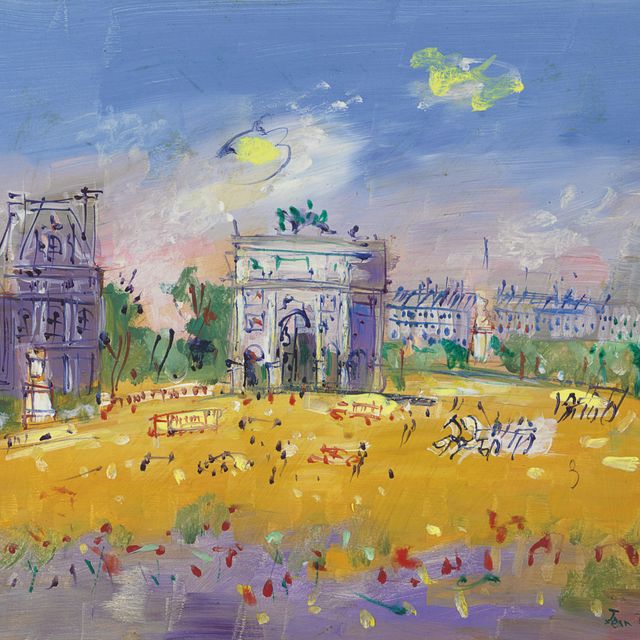 Jean Dufy — Площадь Этуаль