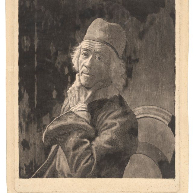 Jean Etienne Liotard — Большой автопортрет