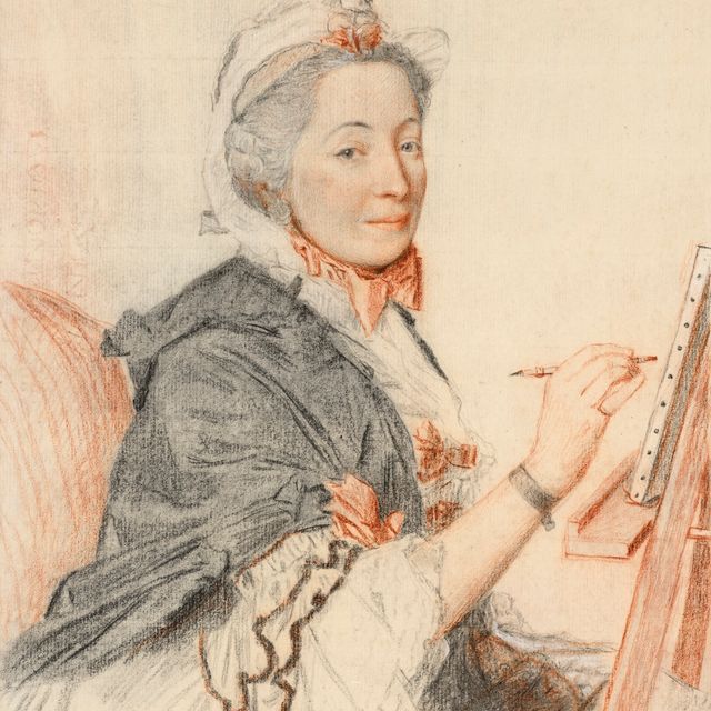 Jean Etienne Liotard — Портрет молодой прекрасной женщины