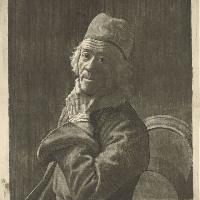 Jean Etienne Liotard — Большой автопортрет (т. 8; Р., л. 522)