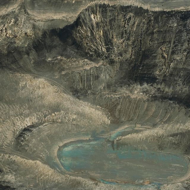 Jean Fautrier — Синий лак I