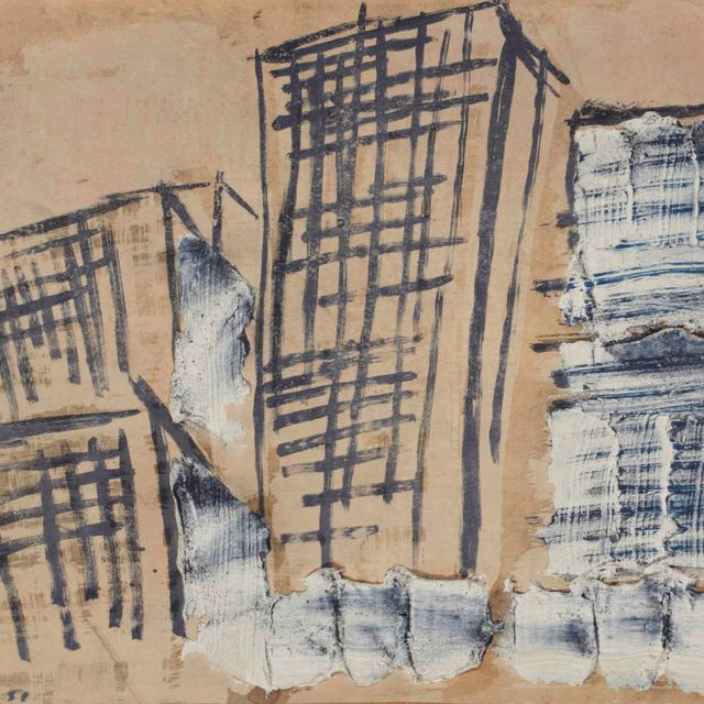 Jean Fautrier — Американские кассиры, Рокфеллеровский центр (Mason OM6)