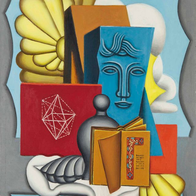 Jean Metzinger — Композиция "наедине с блю"