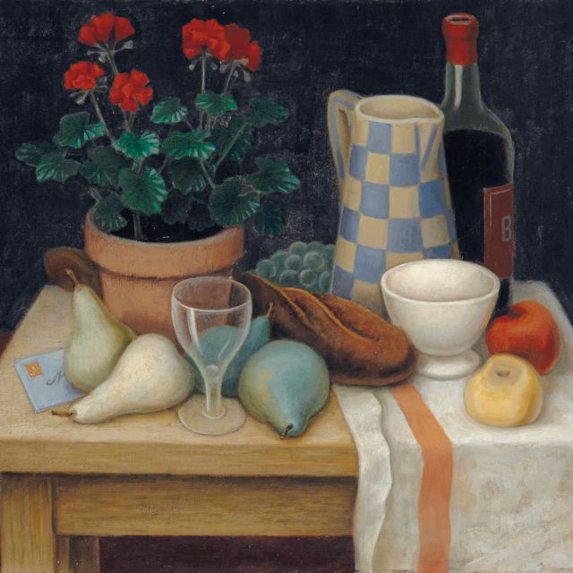 Jean Metzinger — Горшок с геранью