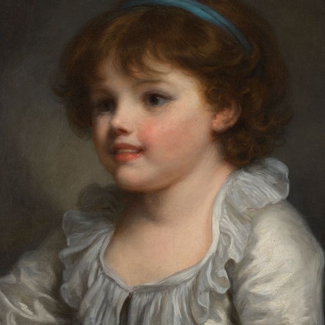 Jean-Baptiste Greuze — Портрет девушки, длиной до груди