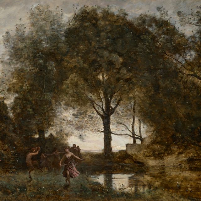 Jean-Baptiste-Camille Corot — Нимфы и фавны