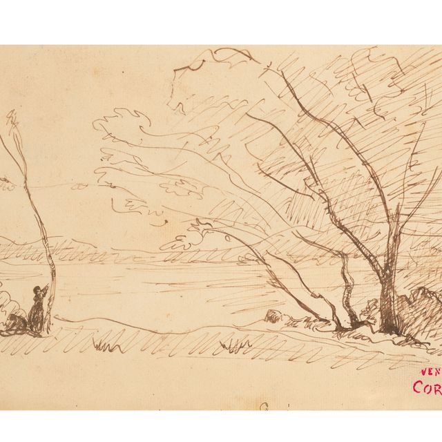 Jean-Baptiste-Camille Corot — Сувенир из Мортефонтена