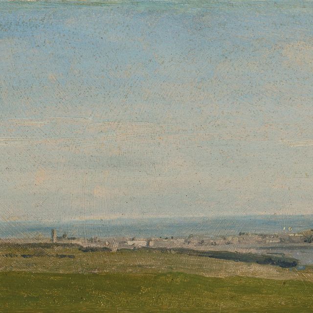 Jean-Baptiste-Camille Corot — Дьепп, великолепная панорама окрестностей