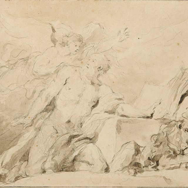 Jean-Honoré Fragonard — Видение святого Иеронима