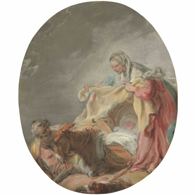 Jean-Honoré Fragonard — Остальное на перелет в Египет