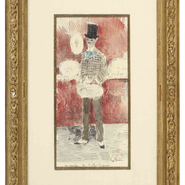 Jean-Louis Forain — Любитель фаянсовых изделий des Veilles