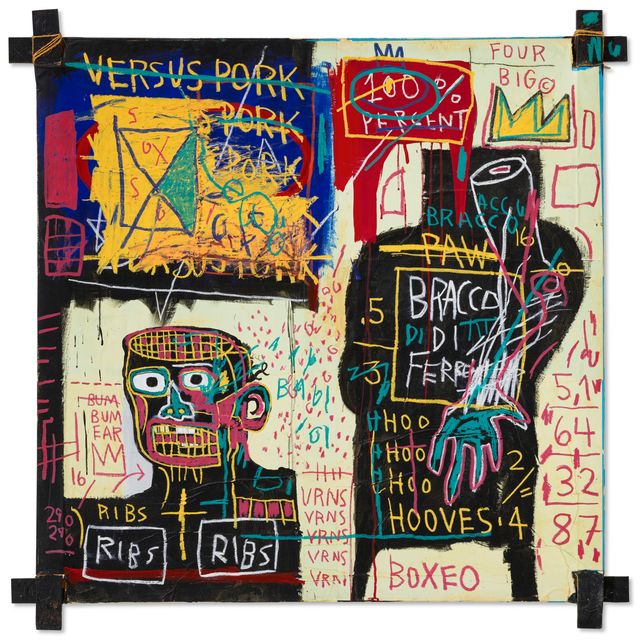 Jean-Michel Basquiat — В итальянском варианте Папая в его рационе нет свинины