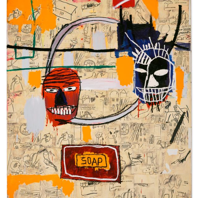 Jean-Michel Basquiat — Без названия (Мыло)