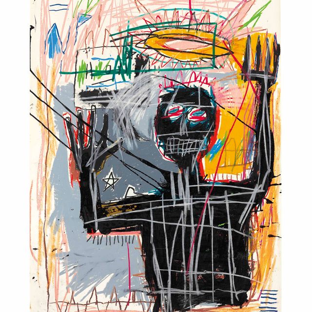 Jean-Michel Basquiat — Разъяренный мужчина