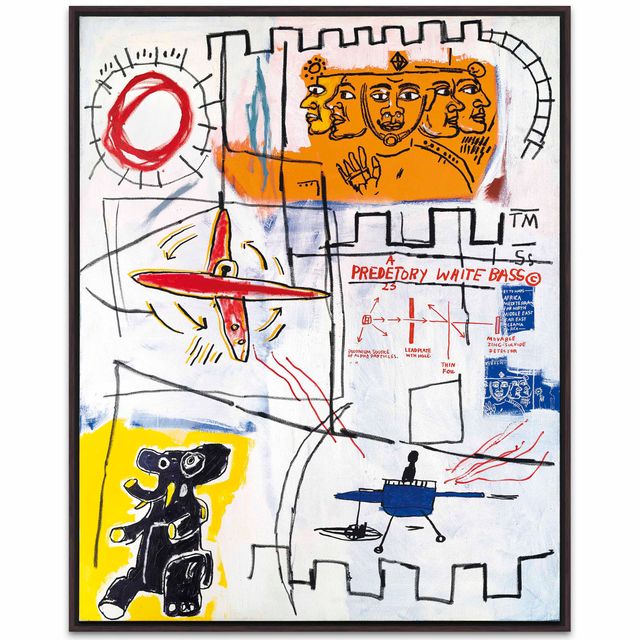 Jean-Michel Basquiat — Альфа-частицы