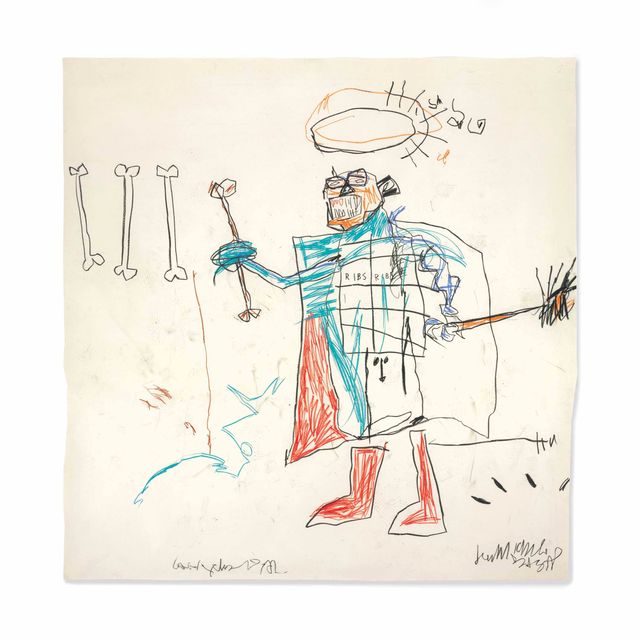 Jean-Michel Basquiat — Ребра Ребра