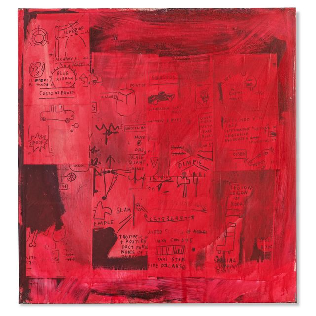 Jean-Michel Basquiat — Куриные крылышки Три штуки