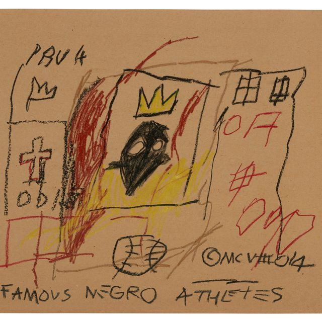 Jean-Michel Basquiat — Знаменитые негритянские спортсмены