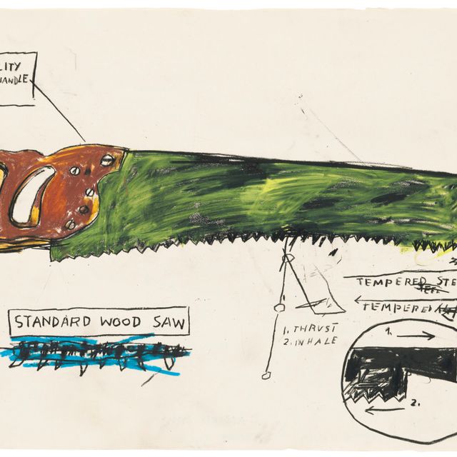 Jean-Michel Basquiat — Стандартная пила