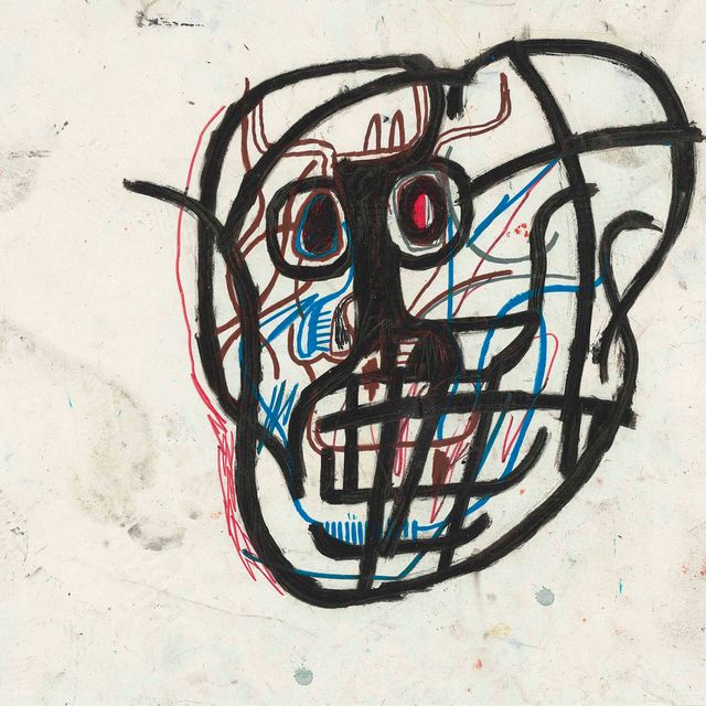 Jean-Michel Basquiat — Без названия (Череп)