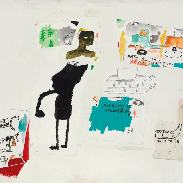 Jean-Michel Basquiat — Розовый шип