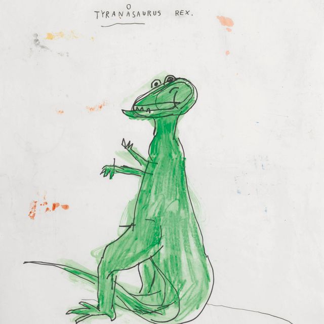 Jean-Michel Basquiat — Тираназавр Рекс