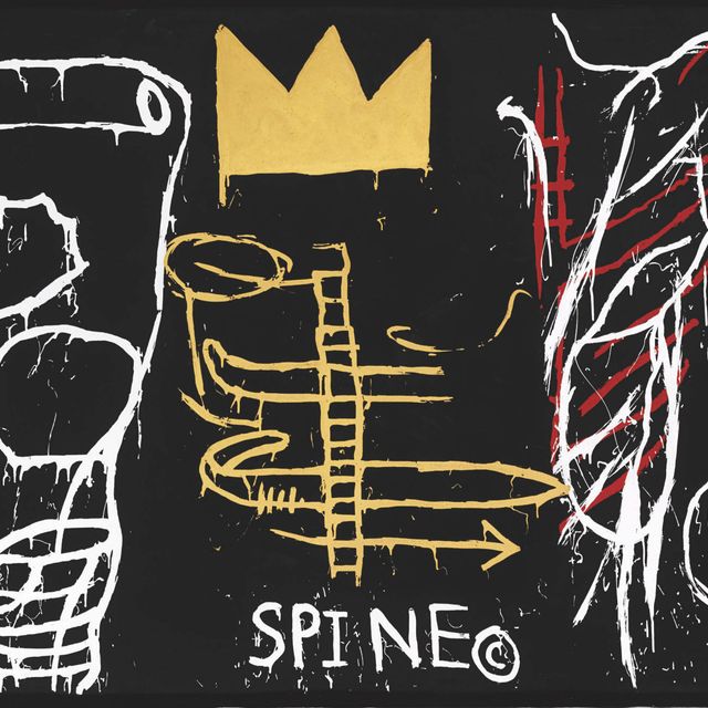 Jean-Michel Basquiat — Задняя часть шеи