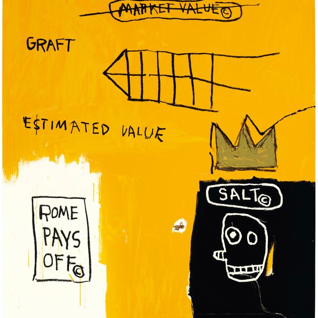 Jean-Michel Basquiat — Рим Окупается