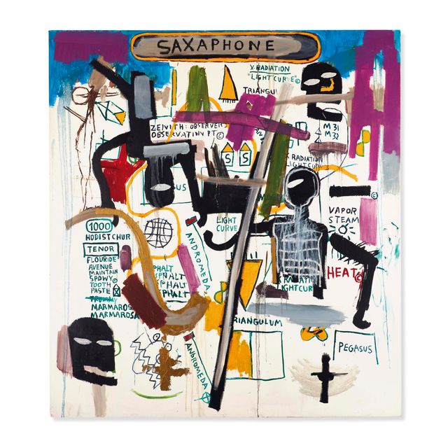 Jean-Michel Basquiat — Саксофон