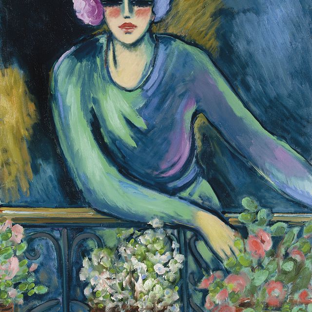 Jean-Pierre Cassigneul — Красавица на балконе