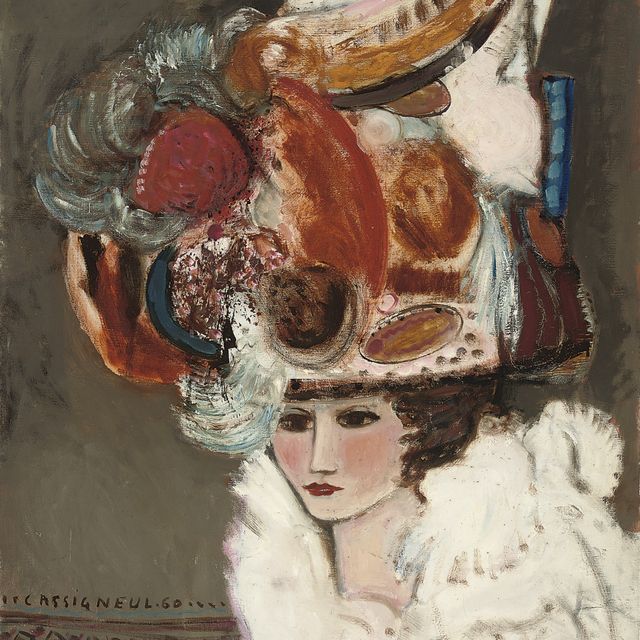 Jean-Pierre Cassigneul — Женщина в головной убор