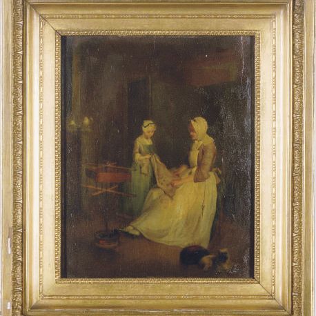 Jean-Siméon Chardin — Мать-трудоголичка