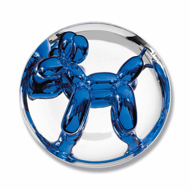 Jeff Koons — Собака на воздушном шаре (синяя)