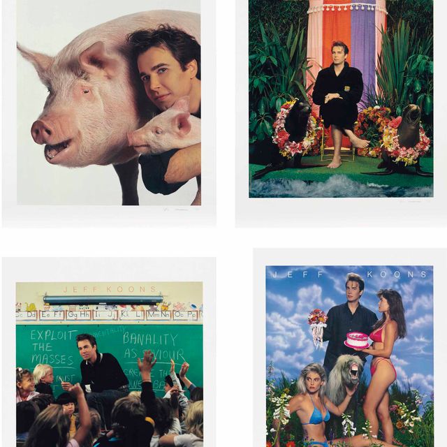 Jeff Koons — Реклама в художественных журналах (Art, Flash Art, Art in America и Art Forum)