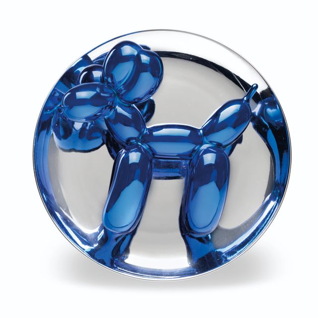 Jeff Koons — Собака на воздушном шаре (синяя)