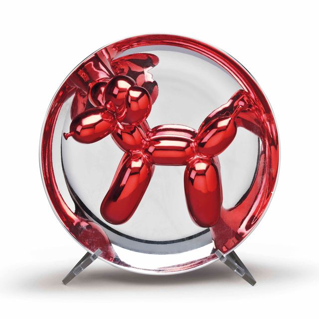 Jeff Koons — Собака на воздушном шаре (красная)