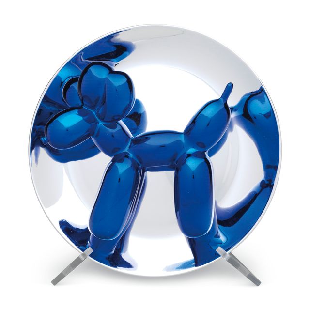 Jeff Koons — Собака на воздушном шаре (синяя)
