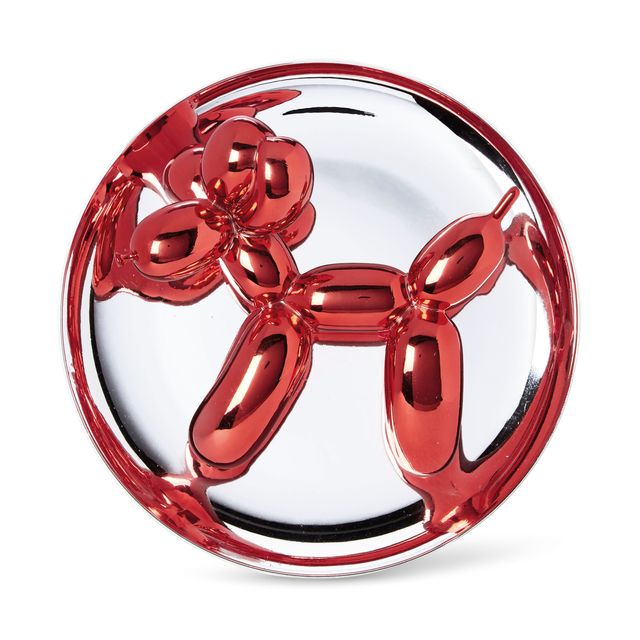 Jeff Koons — Собака на воздушном шаре (красная)